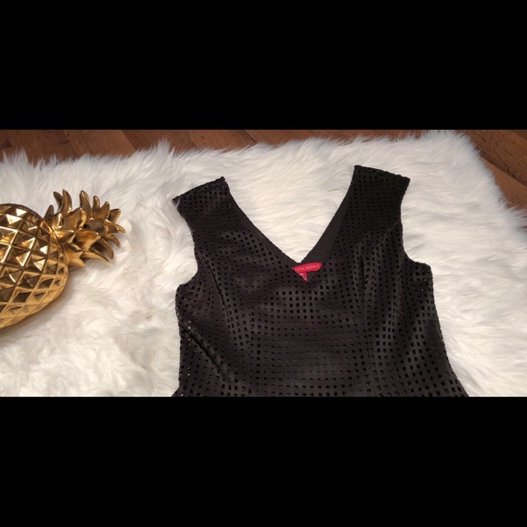 Saks Fifth Avenue Women's Black Sleeveless Dress M - Picture 4 of 8